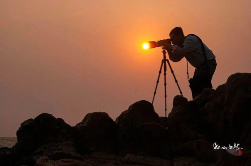 樂東攝影師鏡頭下的日落 師旗捕捉的絕美瞬間